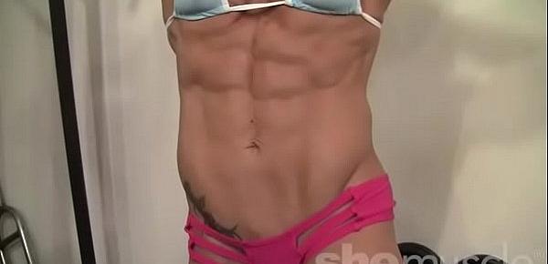  Sexy Female Bodybuilder Her Muscles Are Just Hot